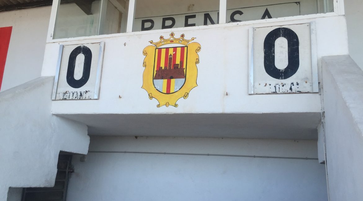 Atletic de Ciutadella's scoreboard